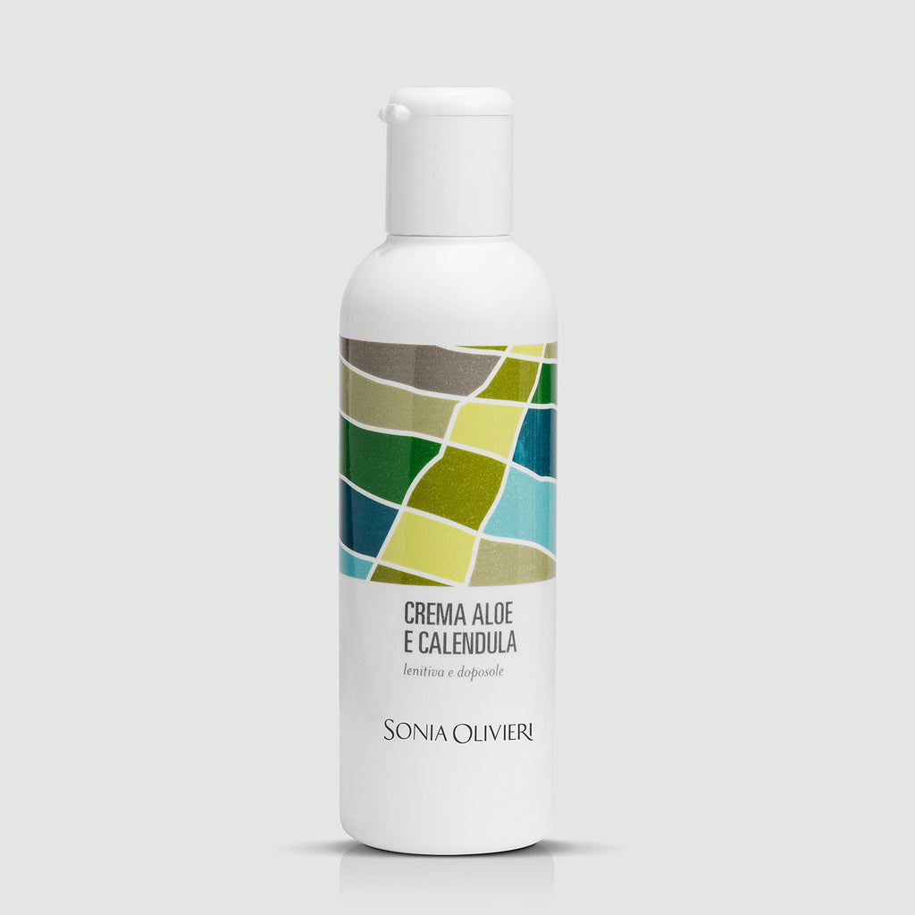 Crema Aloe e Calendula Lenitiva e Doposole 200 ml