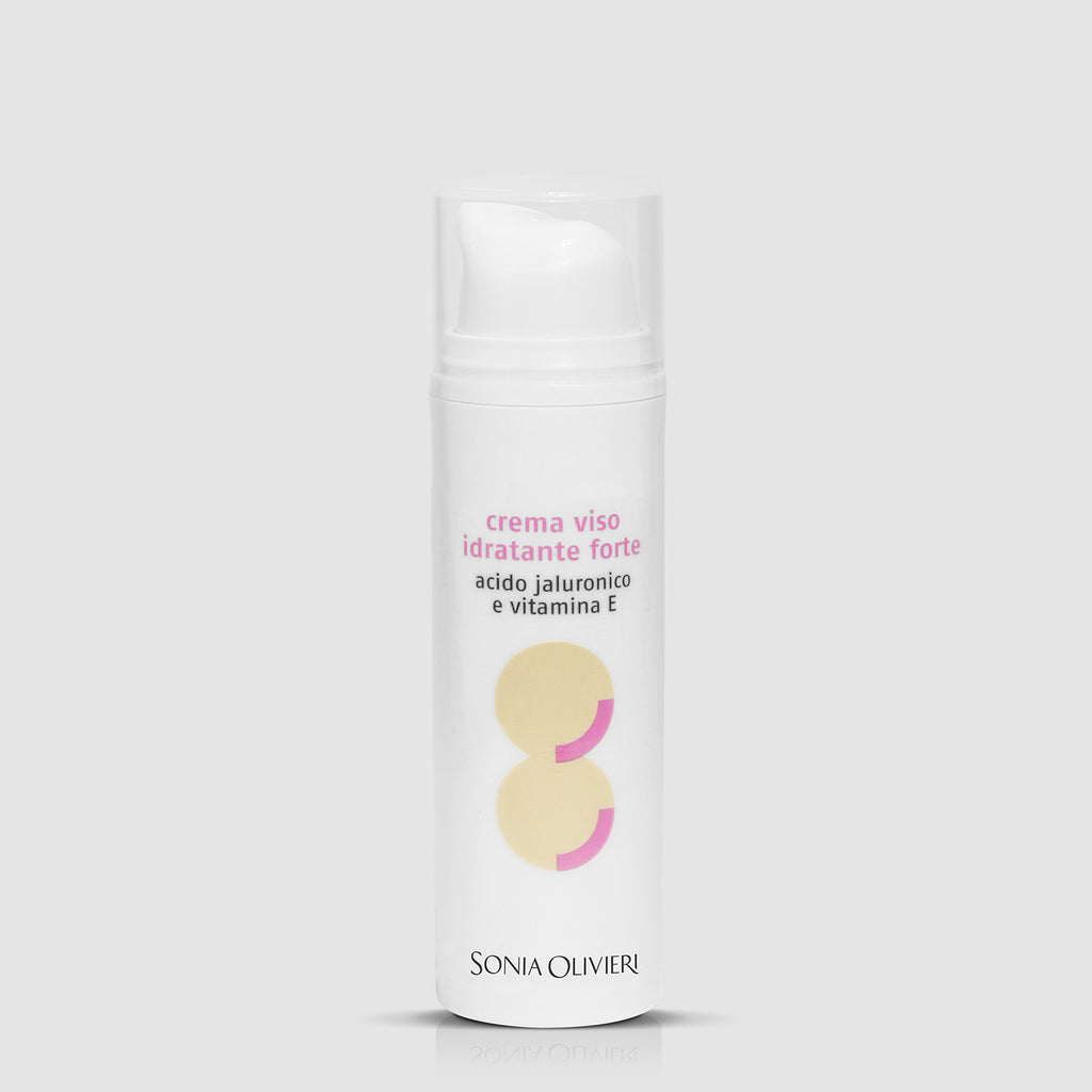 Crema Viso Idratante Forte Acido Jaluronico e Vitamina E 50 ml